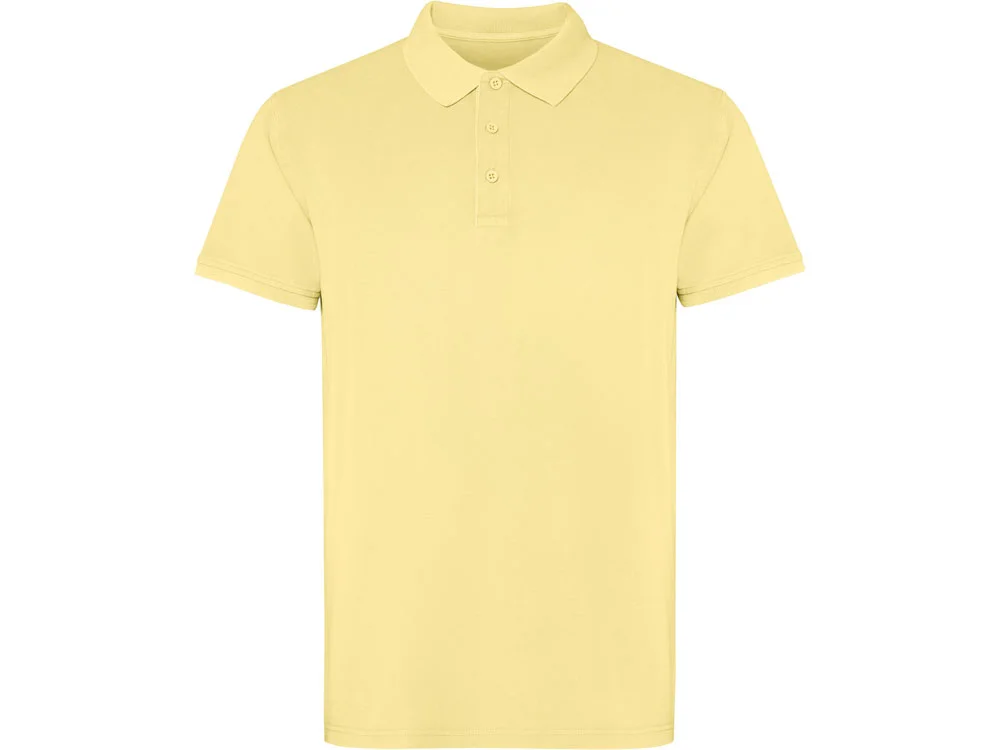 Рубашка поло Cobain унисекс солнечно-желтый выстиранный S