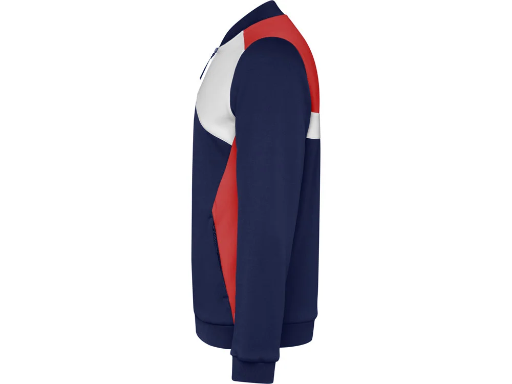 Спортивная куртка Leros унисекс красный/синий нэйви 2XL - фото 3