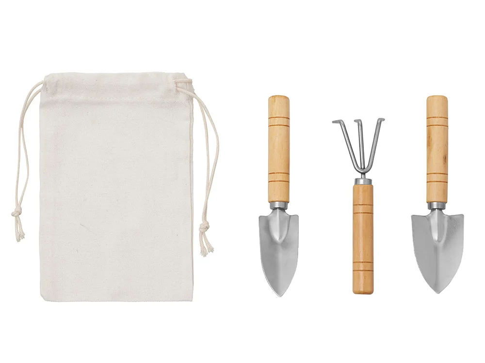 Садовый набор CROCUS из 3 предметов бежевый - фото 2