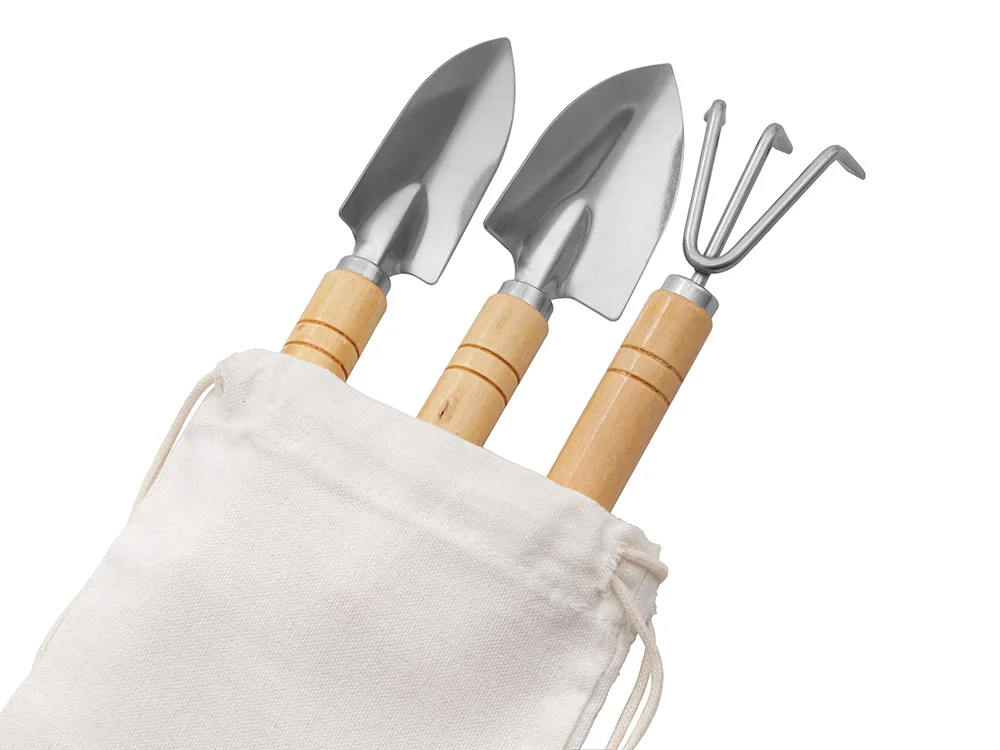 Садовый набор CROCUS из 3 предметов бежевый - фото 6