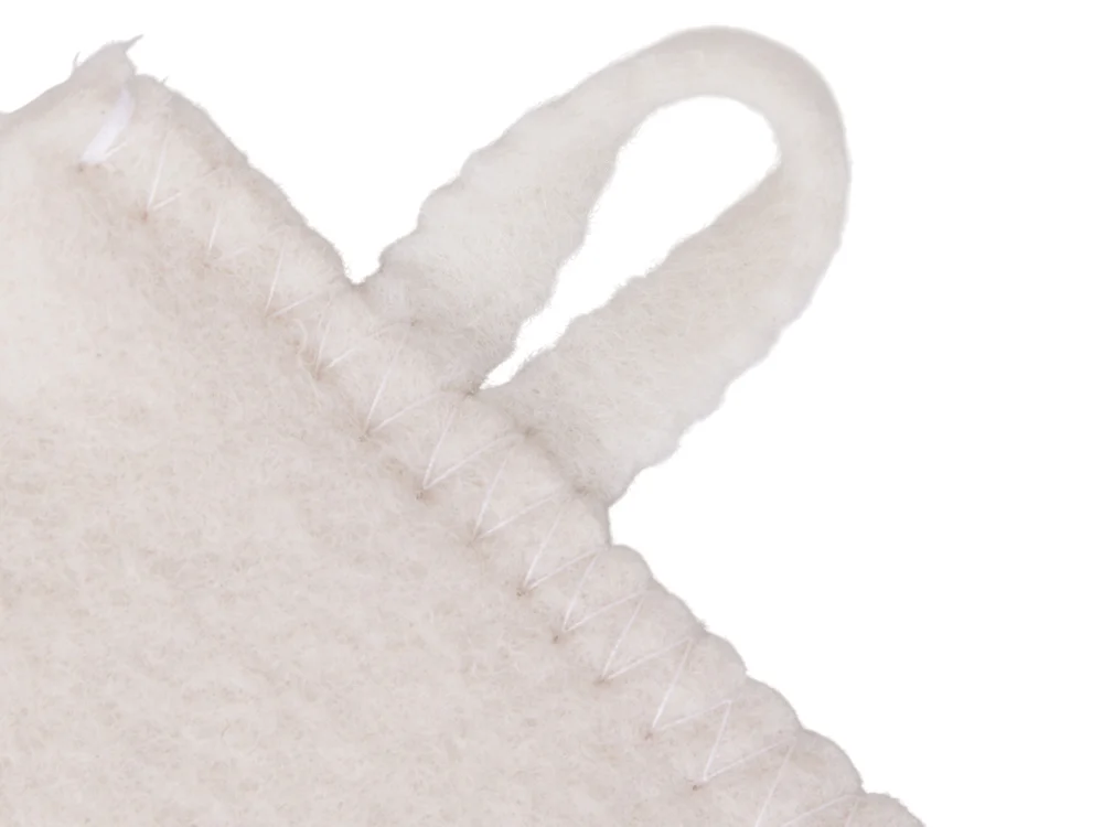 Рукавица для бани и сауны Healing белый - фото 3