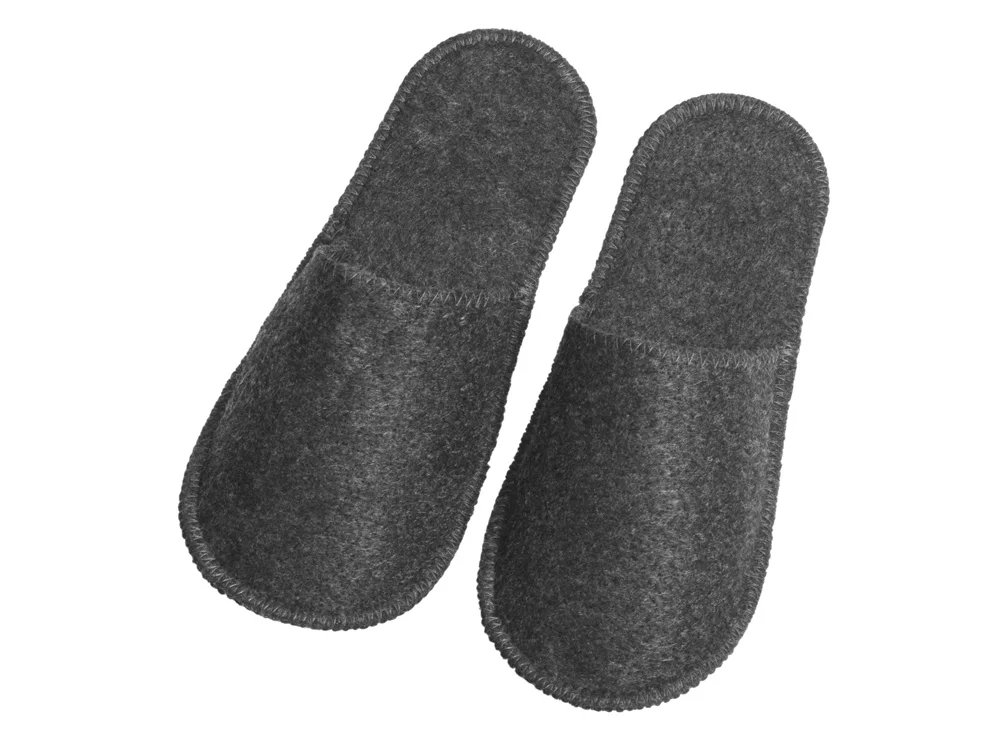 Тапочки для бани и сауны Healing серый - фото 3