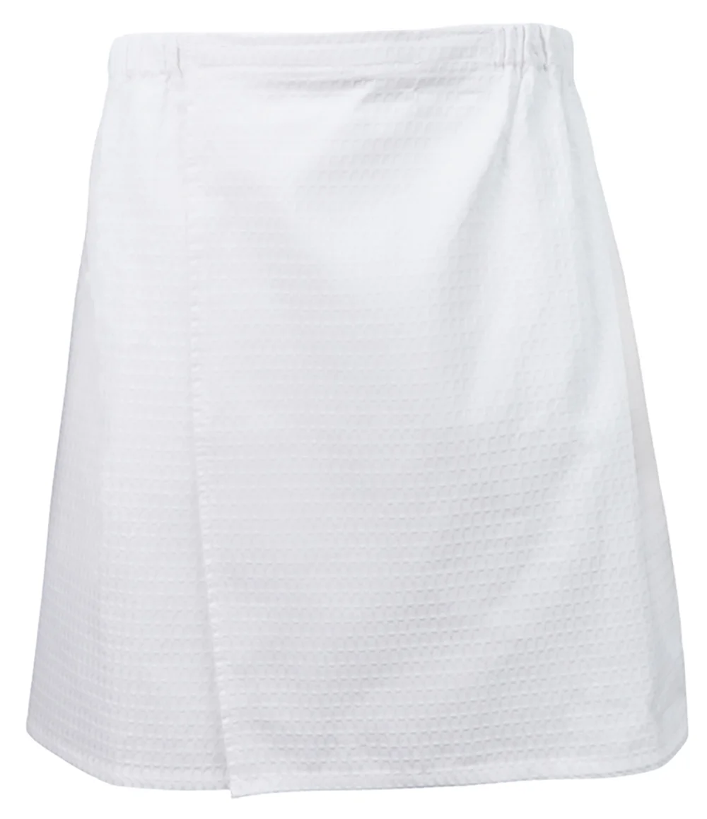 Килт для бани вафельный «Tranquil», мужской, белый