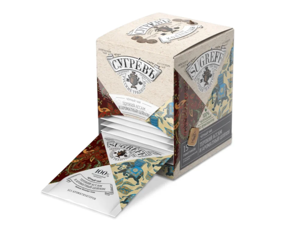 Чёрный чай Терпкий Ассам и ароматный Цейлон в индивидуальных саше - фото 4