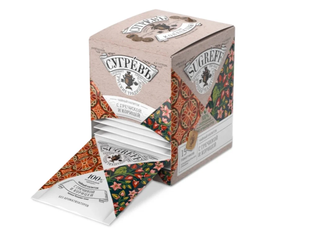 Чёрный чай Терпкий Ассам и ароматный Цейлон в индивидуальных саше