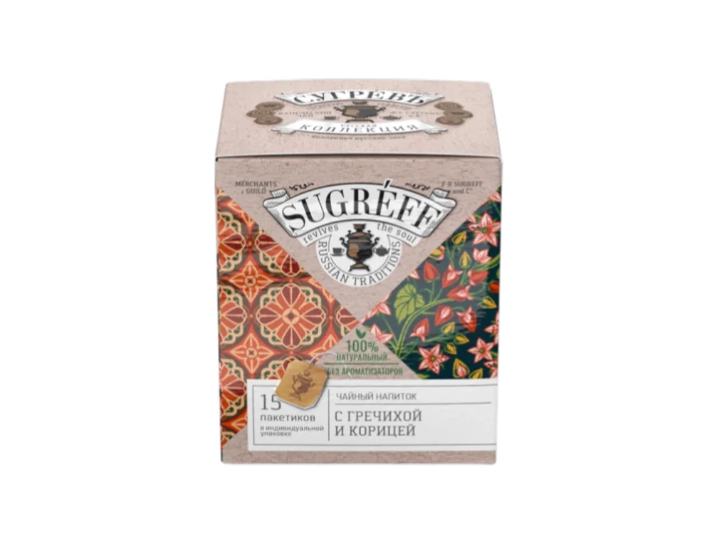 Чайный напиток «С гречихой и корицей» в индивидуальных саше - фото 2