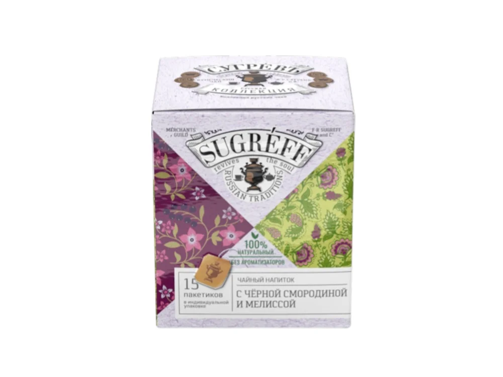 Чайный напиток «С черной смородиной и мелиссой» в индивидуальных саше - фото 2
