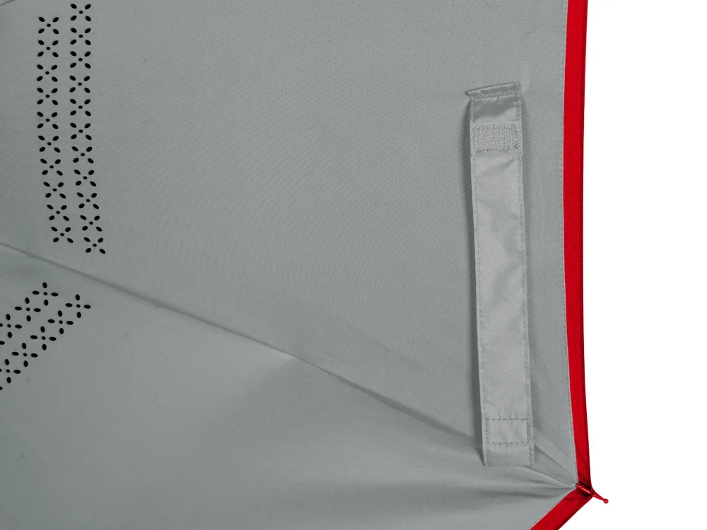 Зонт-трость наоборот Inversa красный/серый - фото 6