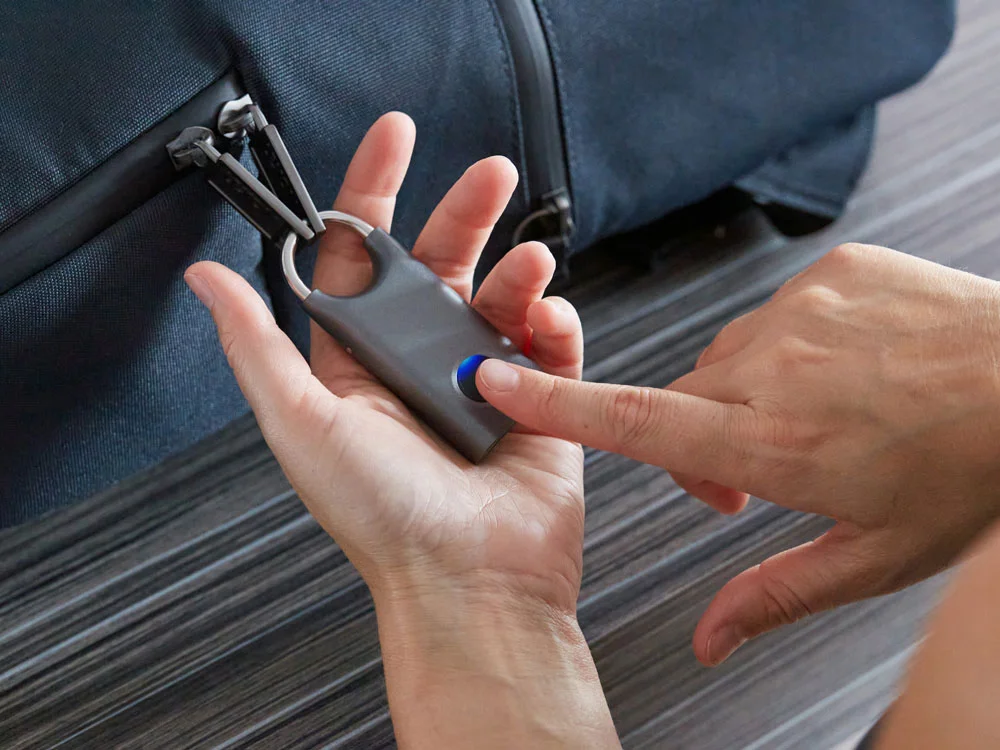 Замок с сенсором Noma Lock темно-серый GUN - фото 6