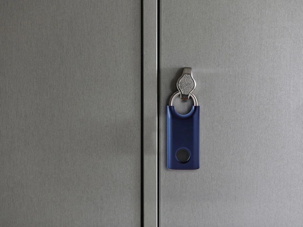 Замок с сенсором Noma Lock темно-синий - фото 6