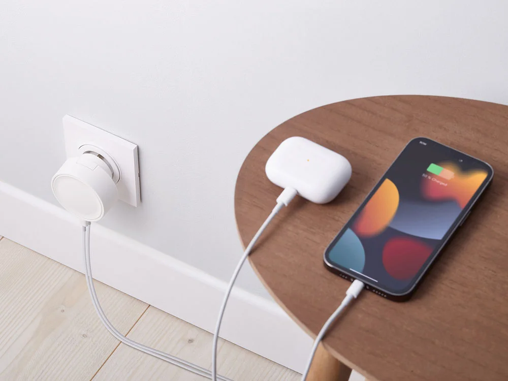 Адаптер питания USB Poweron, белый - фото 12