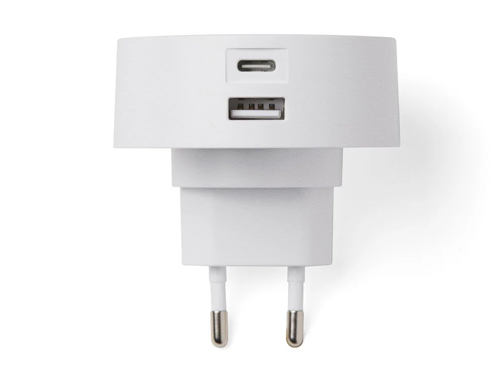 Адаптер питания USB Poweron, белый - фото 8