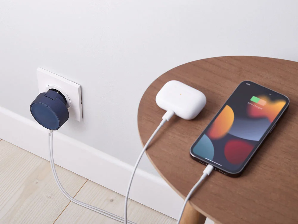 Адаптер питания USB Poweron, темно-синий - фото 12