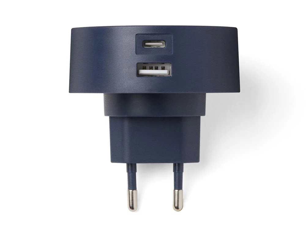 Адаптер питания USB Poweron, темно-синий - фото 8