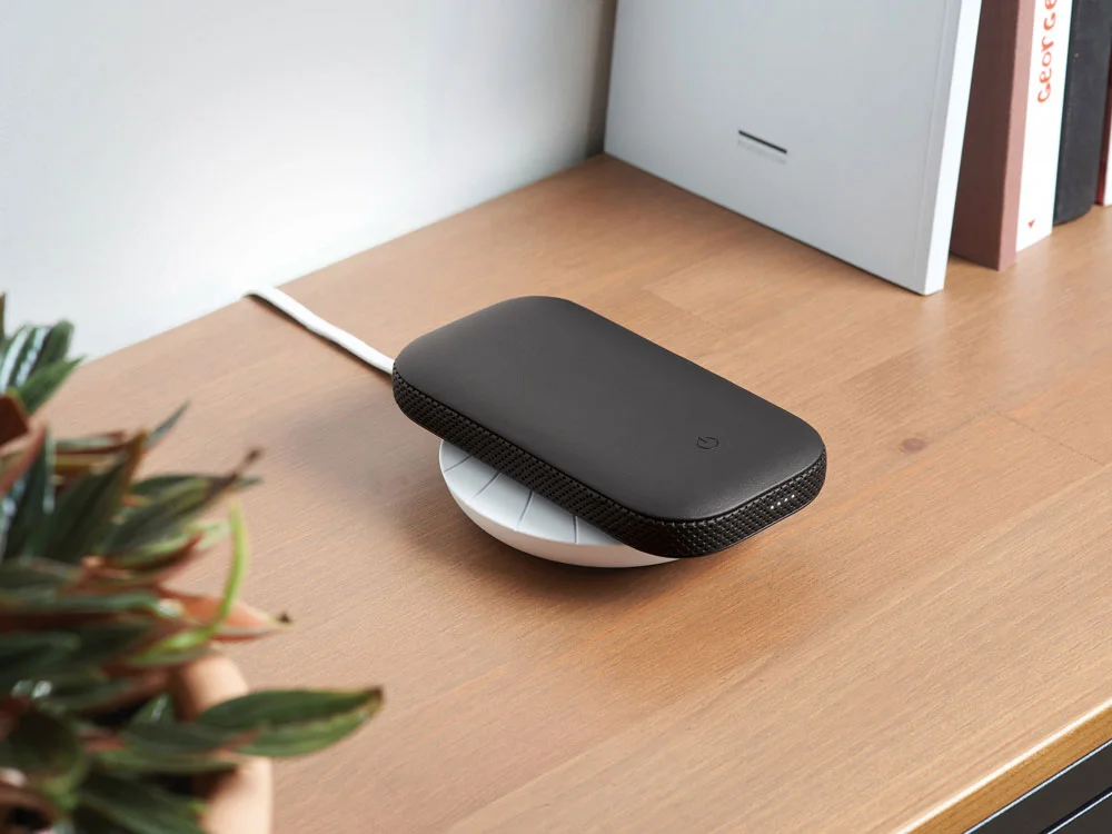 Внешний аккумулятор с беспроводной колонкой Powersound черный - фото 10