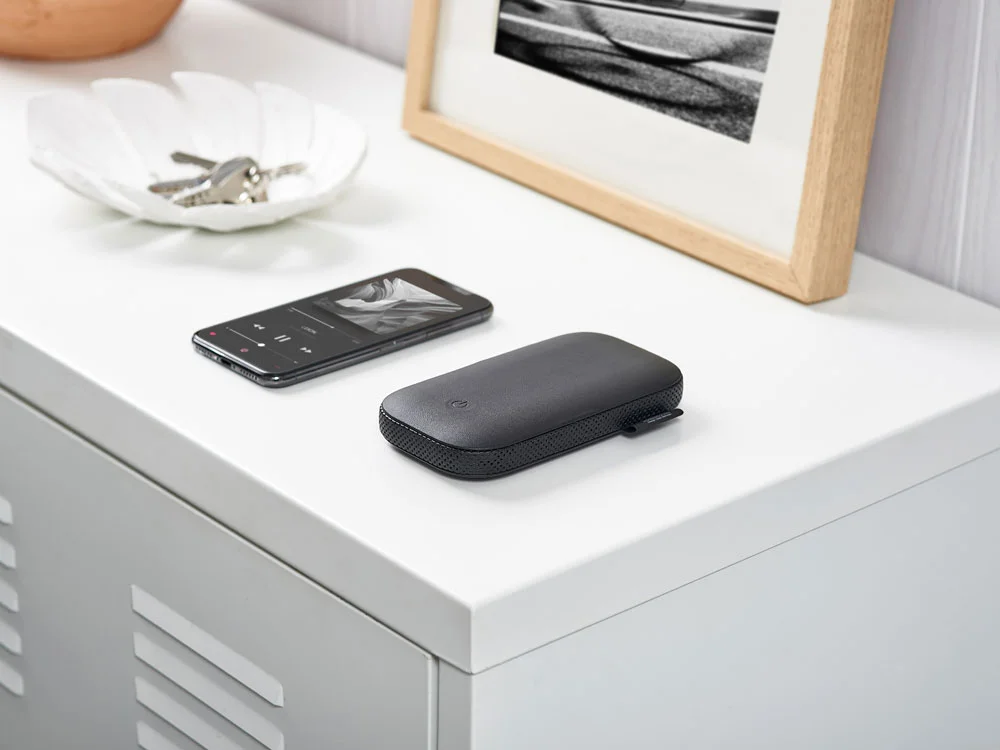 Внешний аккумулятор с беспроводной колонкой Powersound черный - фото 13