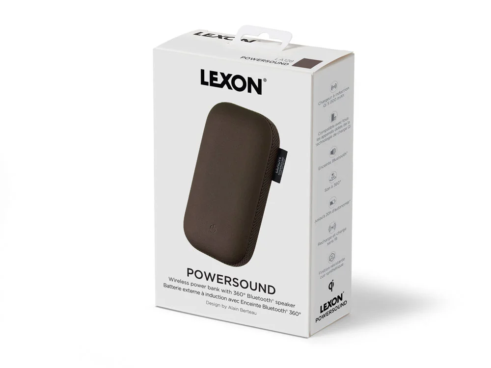 Внешний аккумулятор с беспроводной колонкой Powersound черный - фото 14