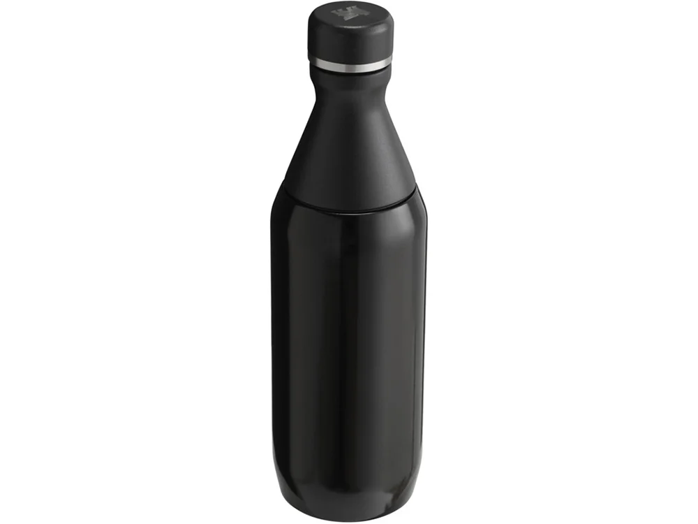 Бутылка для воды Stanley All Day Slim объемом 350 мл- черный глянцевый - фото 3