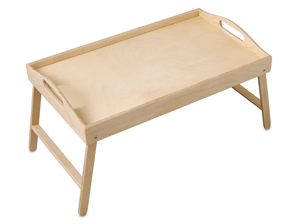 Складной столик- поднос TrayTale натуральный