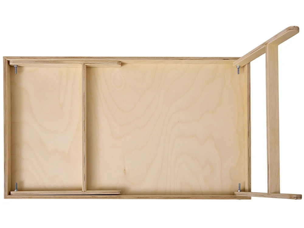 Складной столик- поднос TrayTale натуральный - фото 3