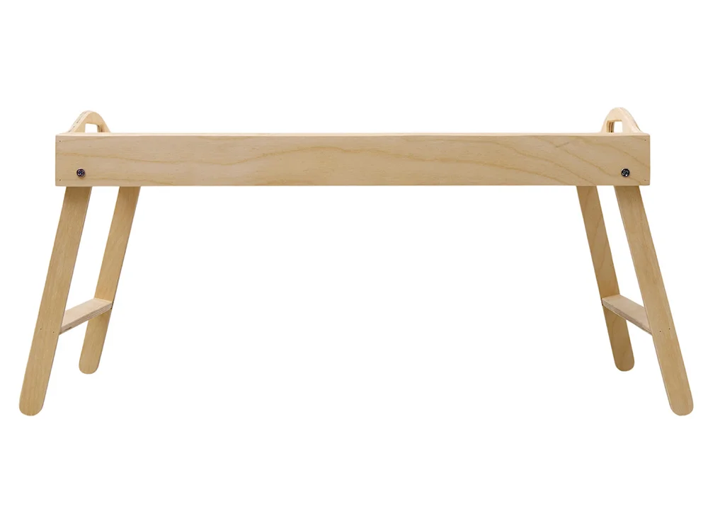 Складной столик- поднос TrayTale натуральный - фото 8