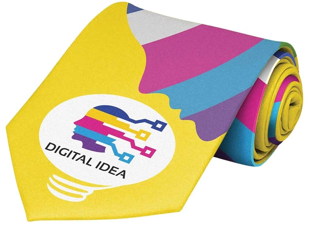 Галстук с возможностью полноцветной печати - фото 4
