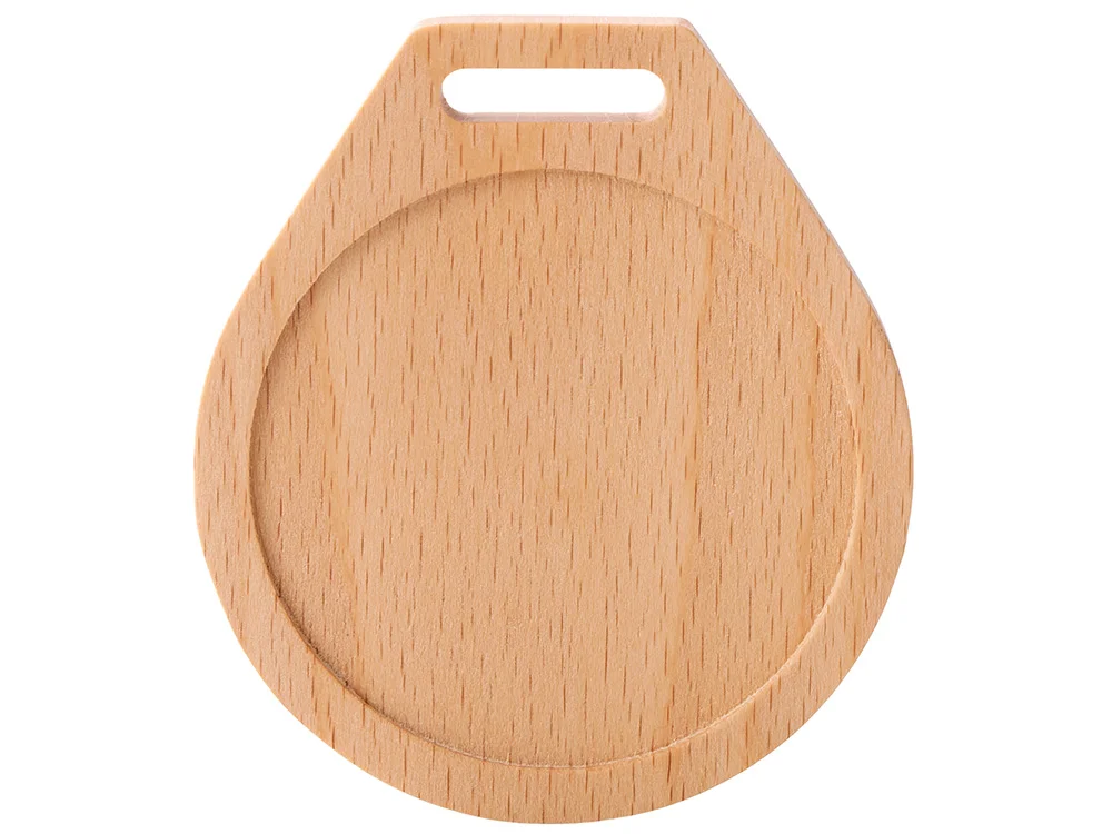 Медаль из бука Round натуральный - фото 2