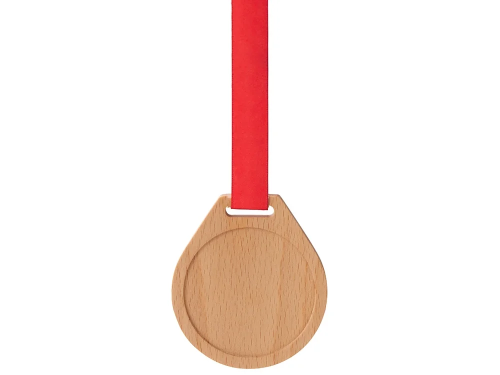 Медаль из бука Round натуральный - фото 6