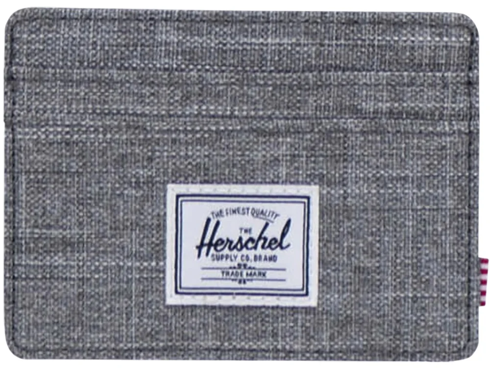 Herschel Charlie держатель для карт с RFID-защитой из переработанного материала серый - фото 2