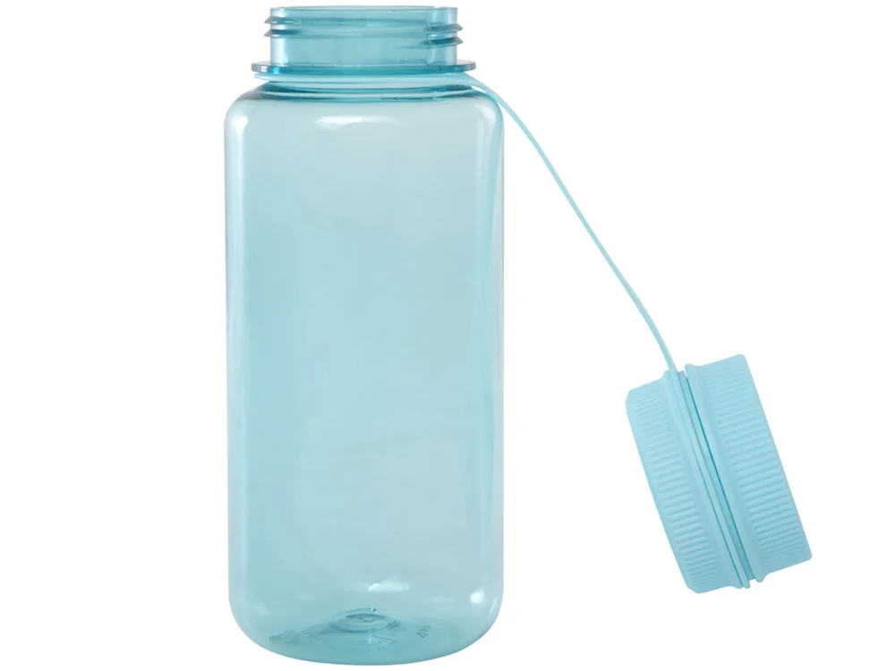 Бутылка спортивная из переработанного ПЭТ-пластика Ryder 900мл бирюзовый - фото 5