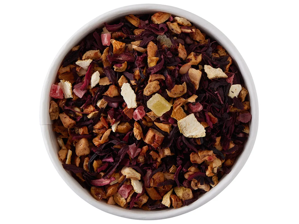 Чай травяной Вишневый пунш 50 гр. бежевый - фото 4