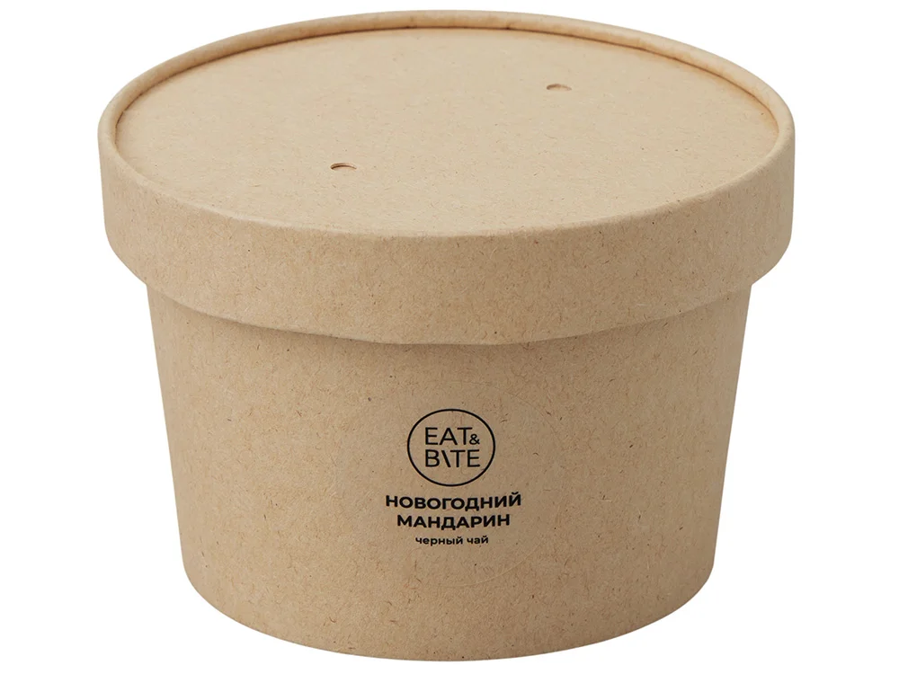 Чай черный Новогодний мандарин 50 гр. бежевый - фото 2
