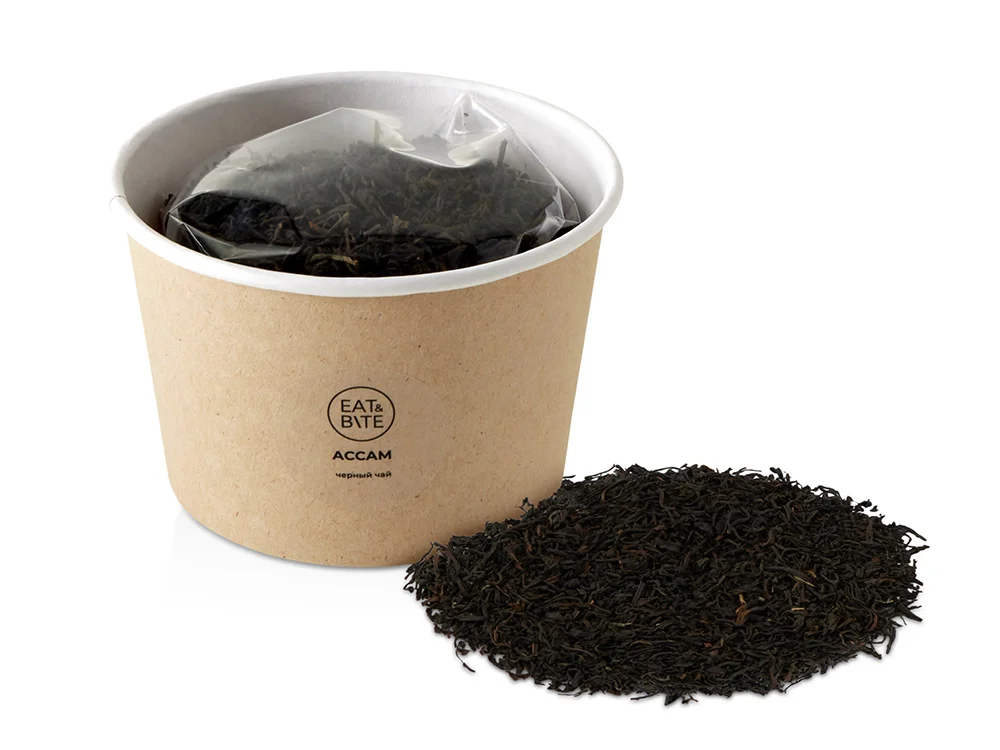 Чай черный Ассам 50 гр. бежевый