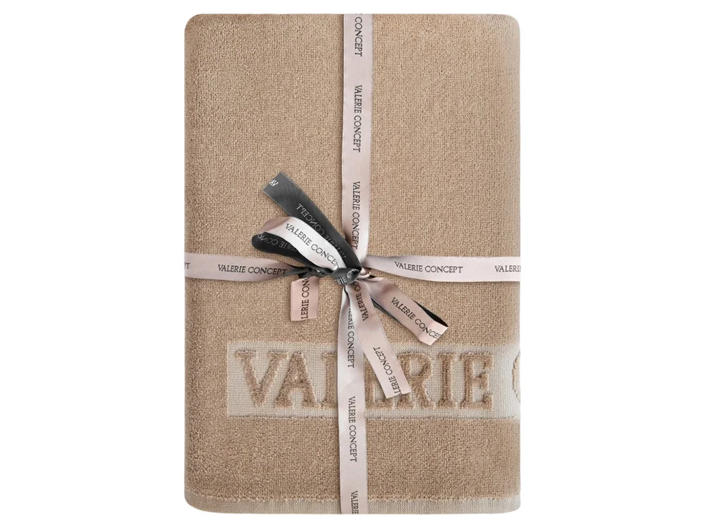 Полотенце Valerie Concept VT S3 бежевый - фото 2