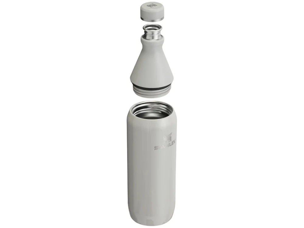 Термобутылка для воды Stanley All Day Slim серый 600 мл - фото 2
