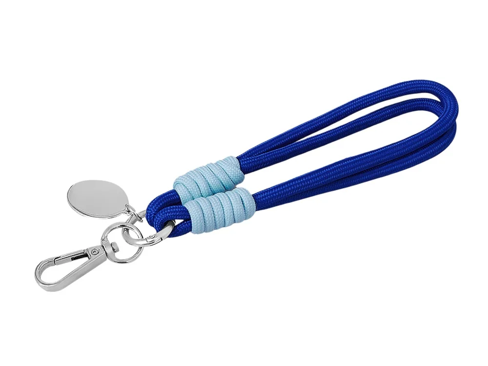 Брелок-браслет Bohemian с держателем для телефона синий/голубой - фото 4