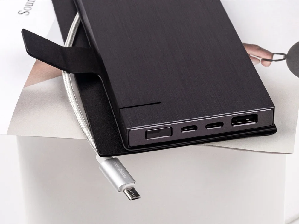 Внешний аккумулятор NEO Magnum 10000 mAh графитовый черный - фото 7