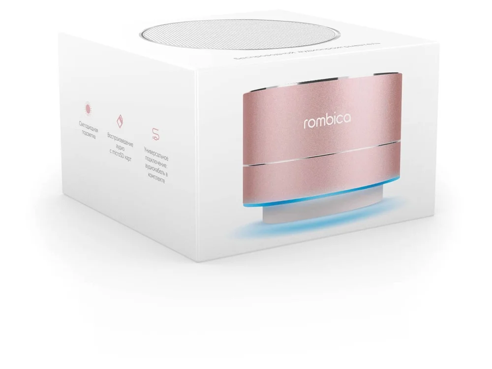 Портативная колонка Mysound BT-03 3C розовый - фото 5