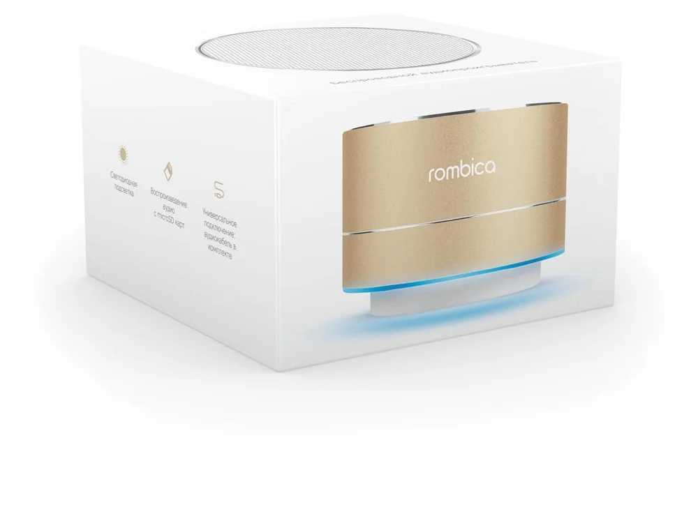 Портативная колонка Mysound BT-03 4C золотистый - фото 5