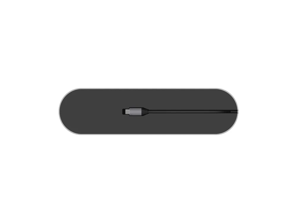 Хаб USB Type-C 3.0 Falcon черный - фото 3