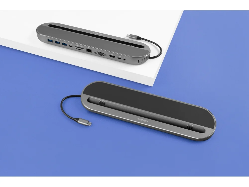 Хаб USB Type-C 3.0 Falcon черный - фото 9