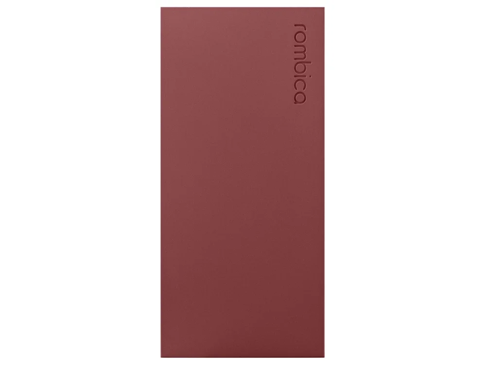 Внешний аккумулятор NEO ARIA 10000 mAh бордовый/серый - фото 2