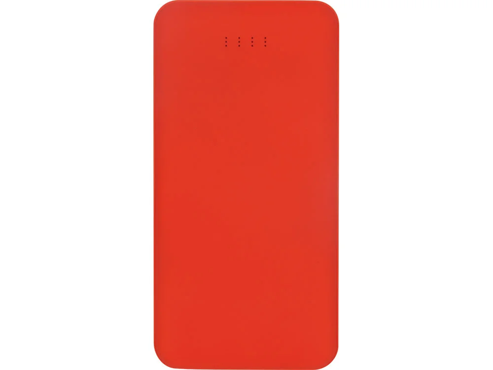 Внешний аккумулятор NEO PB100 soft touch 10000 mAh красный - фото 3