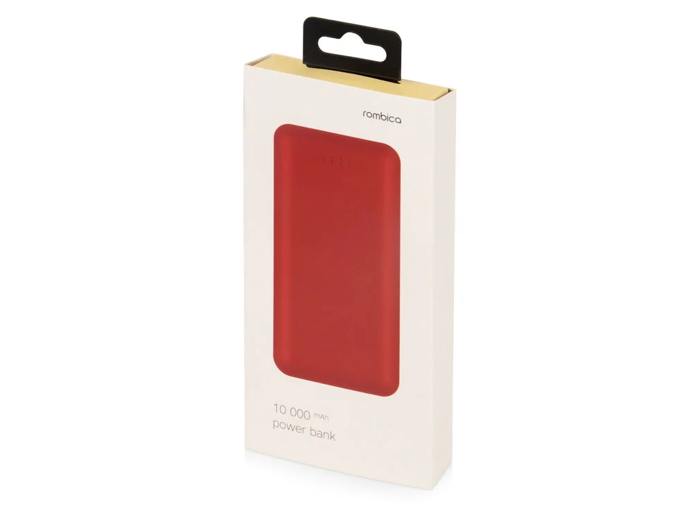 Внешний аккумулятор NEO PB100 soft touch 10000 mAh красный - фото 8