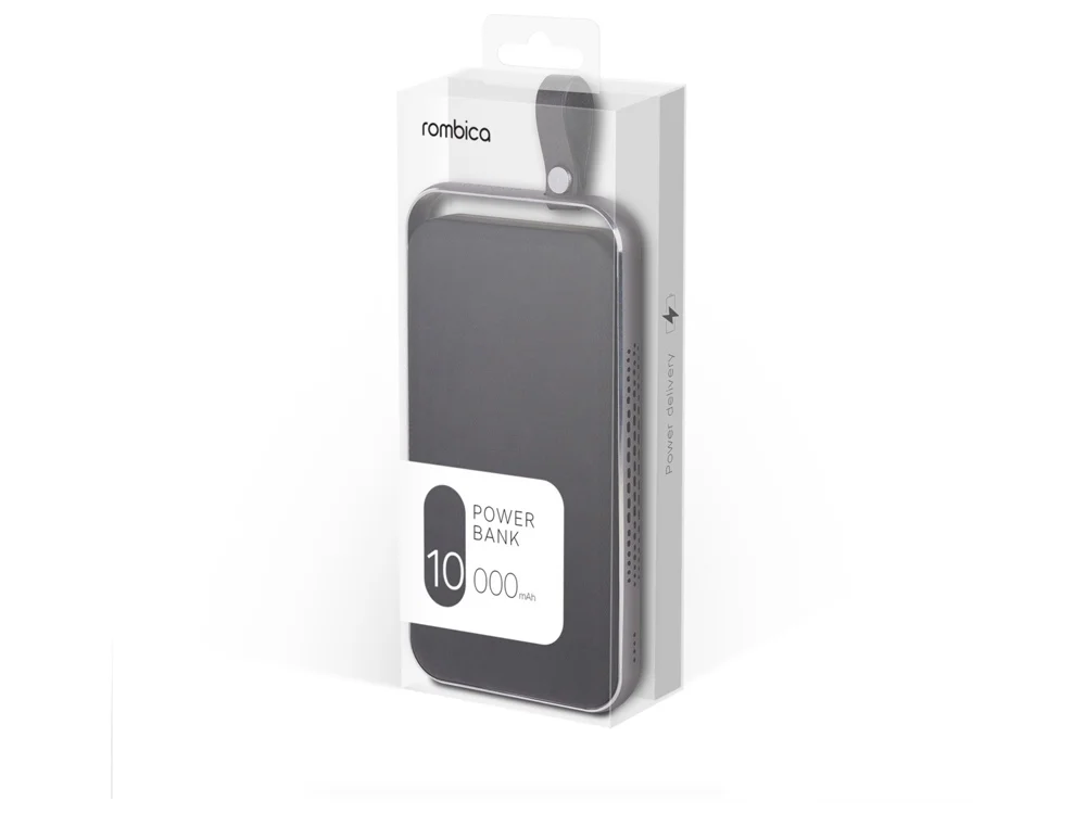 Внешний аккумулятор «NEO Electron», 10000 mAh, черный - фото 5