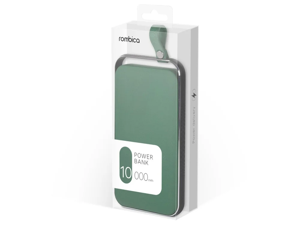 Внешний аккумулятор NEO Electron 10000 mAh зеленый - фото 5