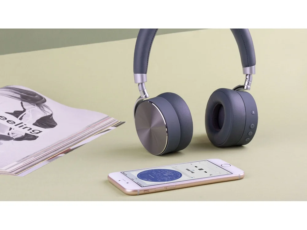 Беспроводные наушники с шумоподавлением Mysound BH-13 ANC серый - фото 8