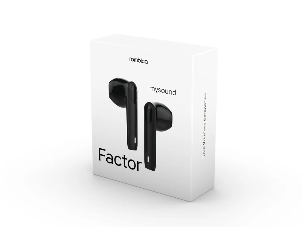 Беспроводные наушники TWS c шумоподавлением «Factor», черный - фото 6