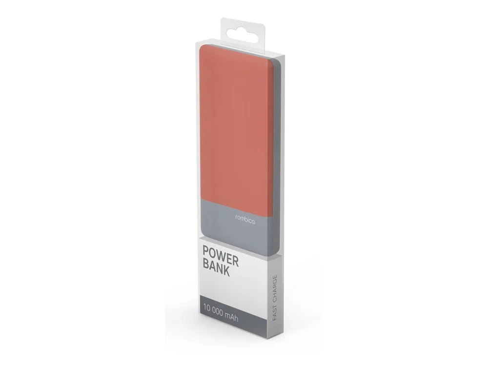 Внешний аккумулятор NEO Charge 5C 10000 mAh красный светло-серый - фото 6