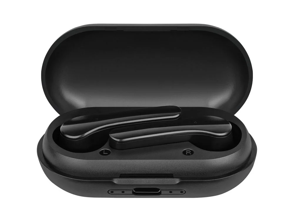 Беспроводные наушники TWS Mysound Flip черный - фото 3